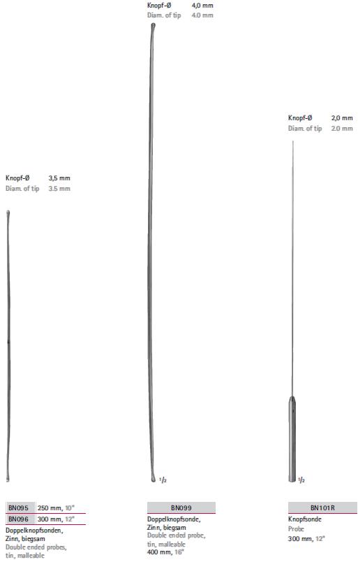 Sondy chirurgiczne B.Braun Sondy chirurgiczne