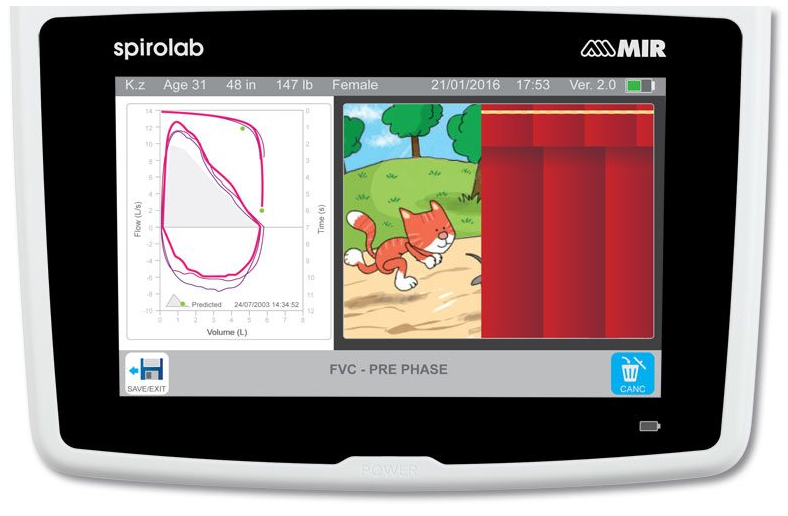 Spirometry MIR Spirolab New