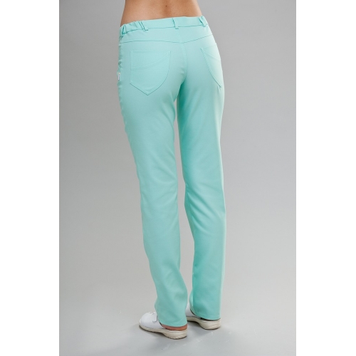 Spodnie medyczne ELDAN Rurki damskie