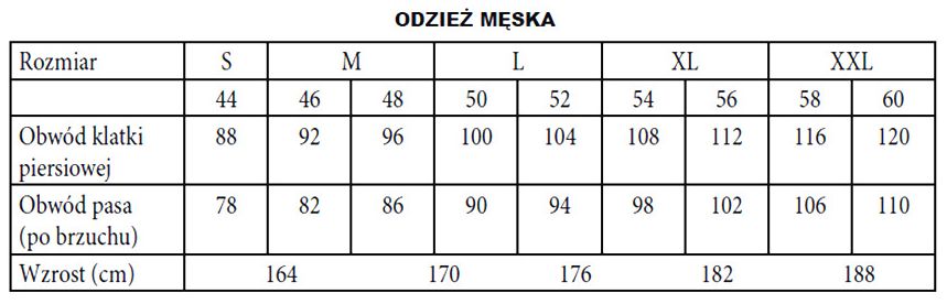 Spodnie medyczne GABI Spodnie męskie S10