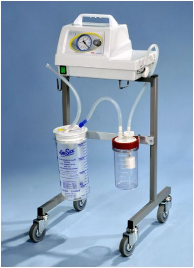 Ssaki elektryczne AGA Labor SU 1 na małym wózku