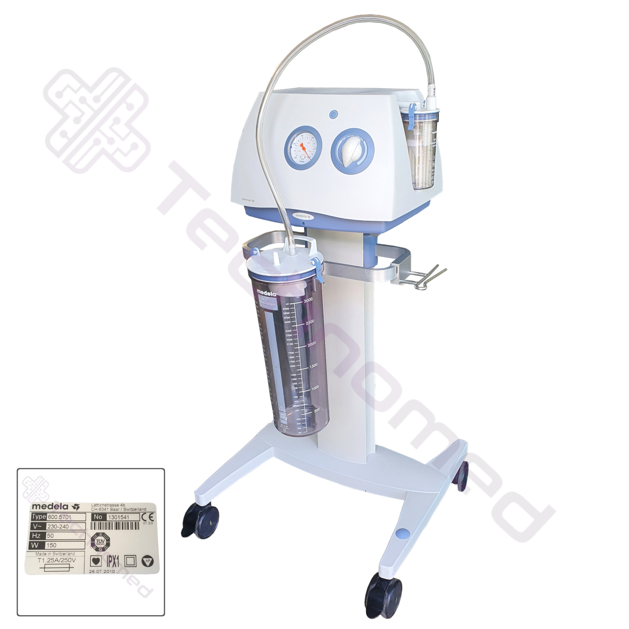 Ssaki elektryczne używane B/D Medela DOMINANT 50 -Technomed rekondycjonowane