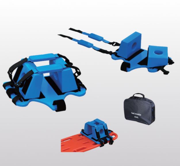 Stabilizatory głowy w ratownictwie RED LEAF HD-03