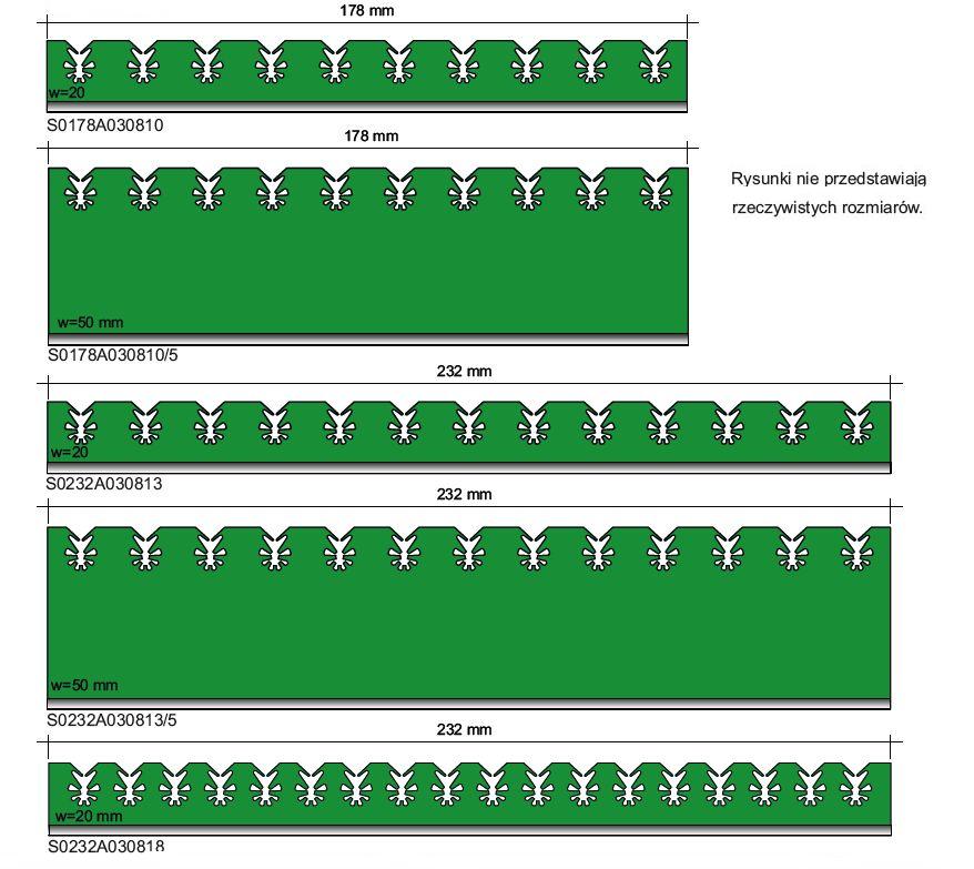 Stabilizatory narzędzi do tac sterylizacyjnych CBM Mała Gwiazda