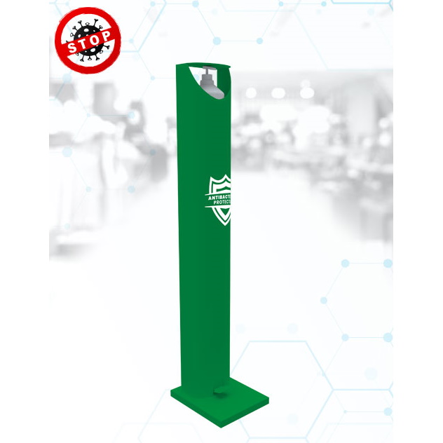 Stacje bezdotykowe - dozowniki do dezynfekcji rąk ELDRUT Simple