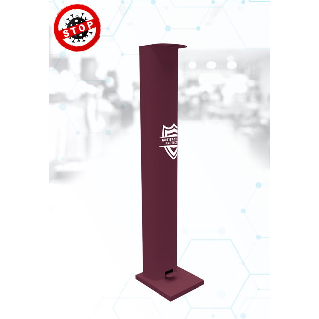 Stacje bezdotykowe - dozowniki do dezynfekcji rąk ELDRUT Simple Plus