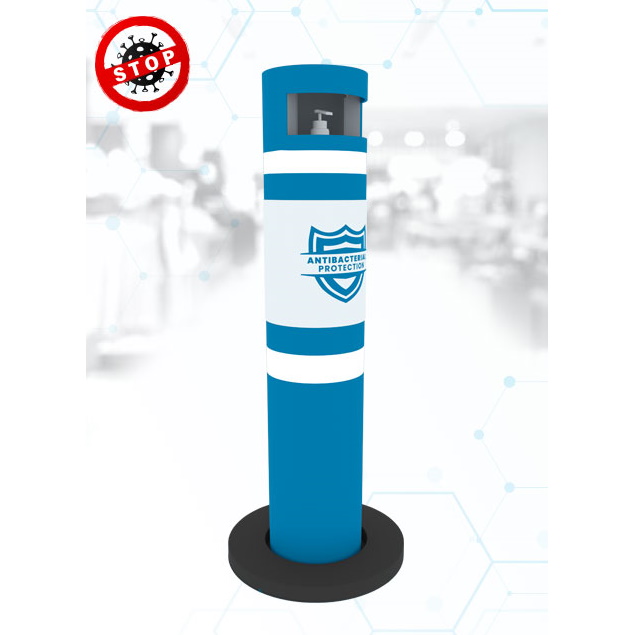 Stacje bezdotykowe - dozowniki do dezynfekcji rąk ELDRUT Sport