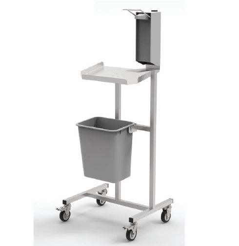 Stanowiska do dezynfekcji rąk i skóry DORA-METAL DM3300-1