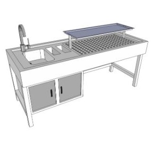 Stanowiska histopatologiczne (stoły formalinowe) Rezon formalinowy