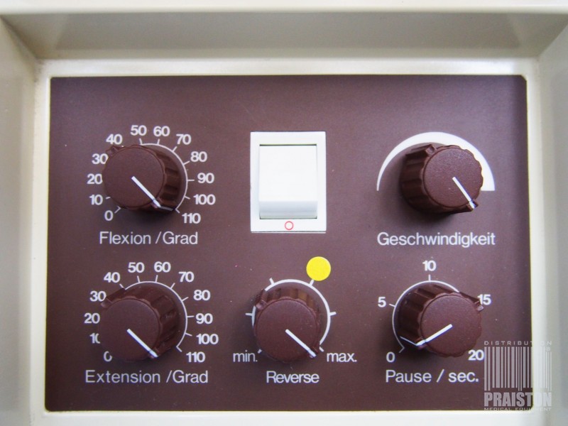 Staw biodrowy i kolanowy - szyny CPM używane  CPM G. HUG Type ARTROMOT K - Praiston rekondycjonowany