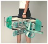 Staw kolanowy i biodrowy - szyny CPM Kinetec Pedala