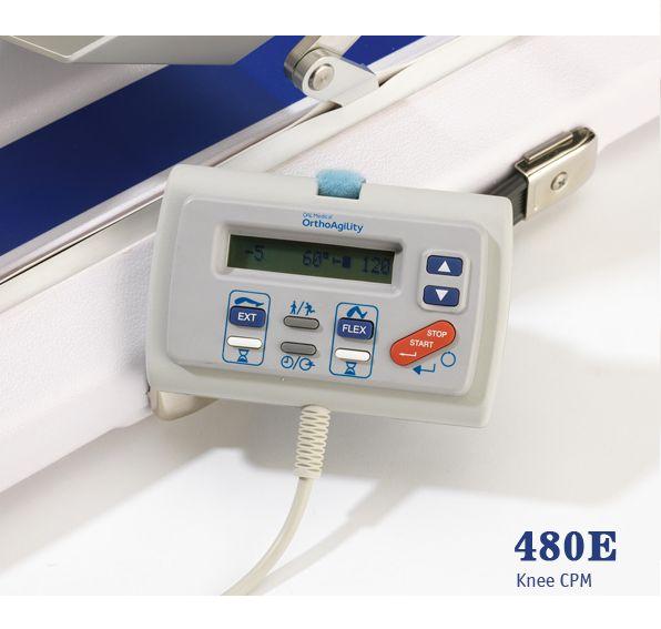 Staw kolanowy i biodrowy - szyny CPM QAL Medical 480E