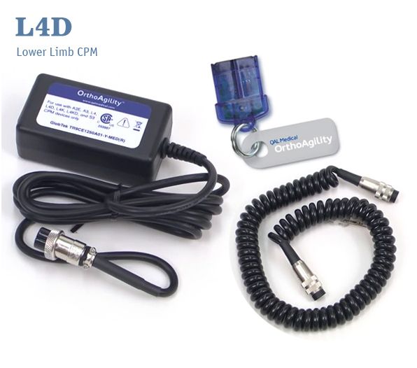 Staw kolanowy i biodrowy - szyny CPM QAL Medical L4D