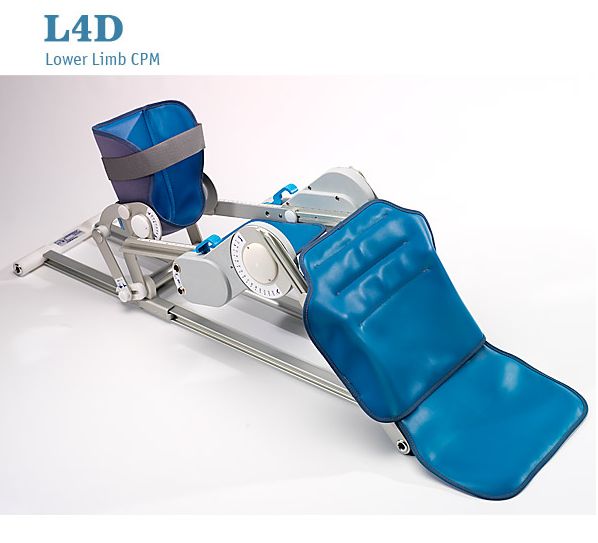 Staw kolanowy i biodrowy - szyny CPM QAL Medical L4D