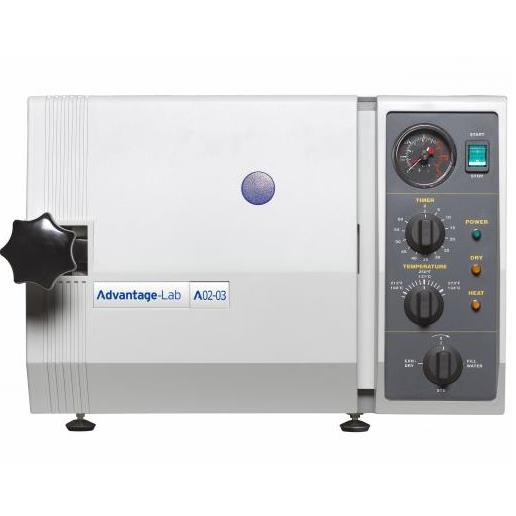 Sterylizatory parowe małe - autoklawy Advantage-Lab GmbH AL02-01-100