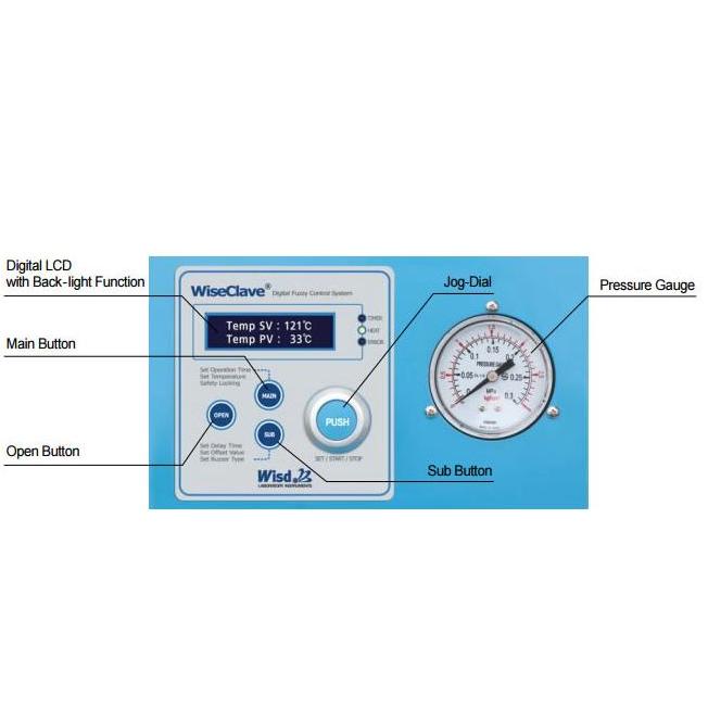 Sterylizatory parowe małe - autoklawy DAIHAN Scientific MaXterile