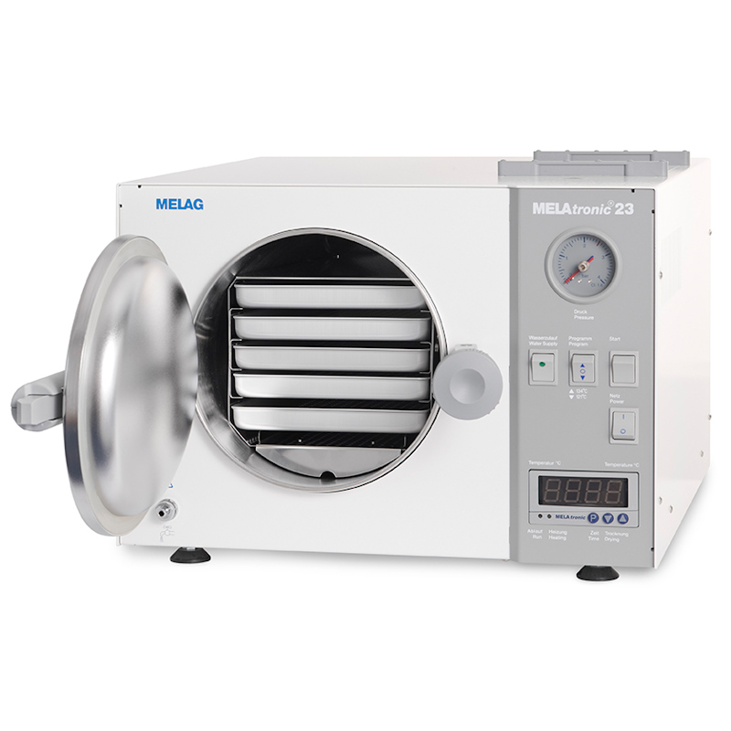 Sterylizatory parowe małe - autoklawy MELAG MELATRONIC 23
