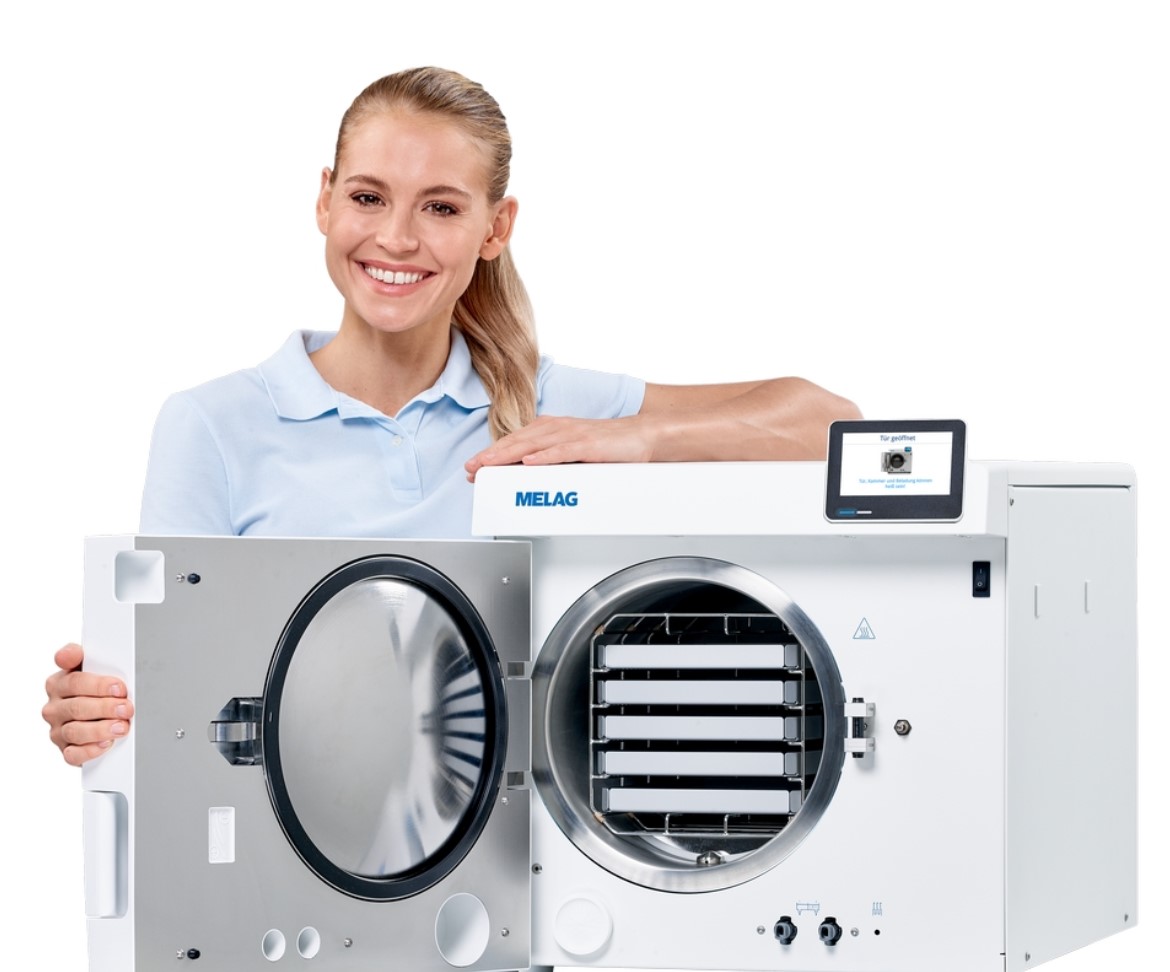 Sterylizatory parowe małe - autoklawy MELAG Vacuclave 118