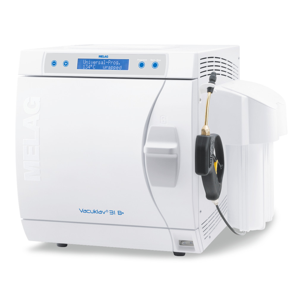 Sterylizatory parowe małe - autoklawy MELAG Vacuklav 31 B+