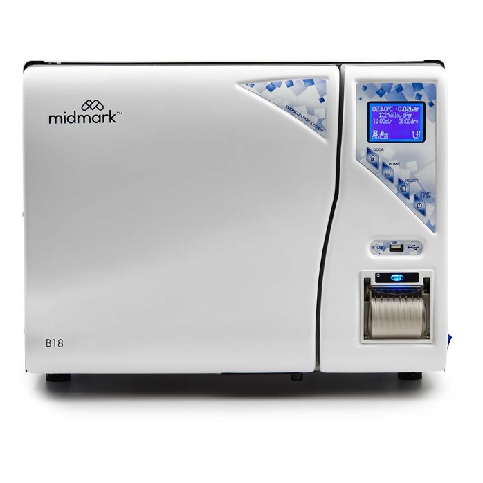 Sterylizatory parowe małe - autoklawy Midmark B6/ B18/ B23/ 60l