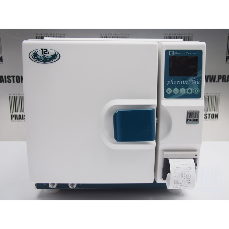 Sterylizatory parowe małe używane B/D Medical Trading Phoenix Blu 12 - Praiston rekondycjonowany
