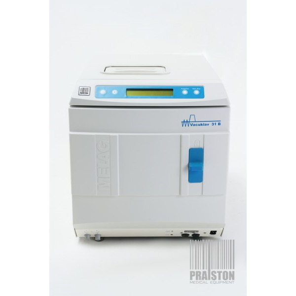 Sterylizatory parowe małe używane B/D Melag Vacuklav 31-B - Praiston rekondycjonowany