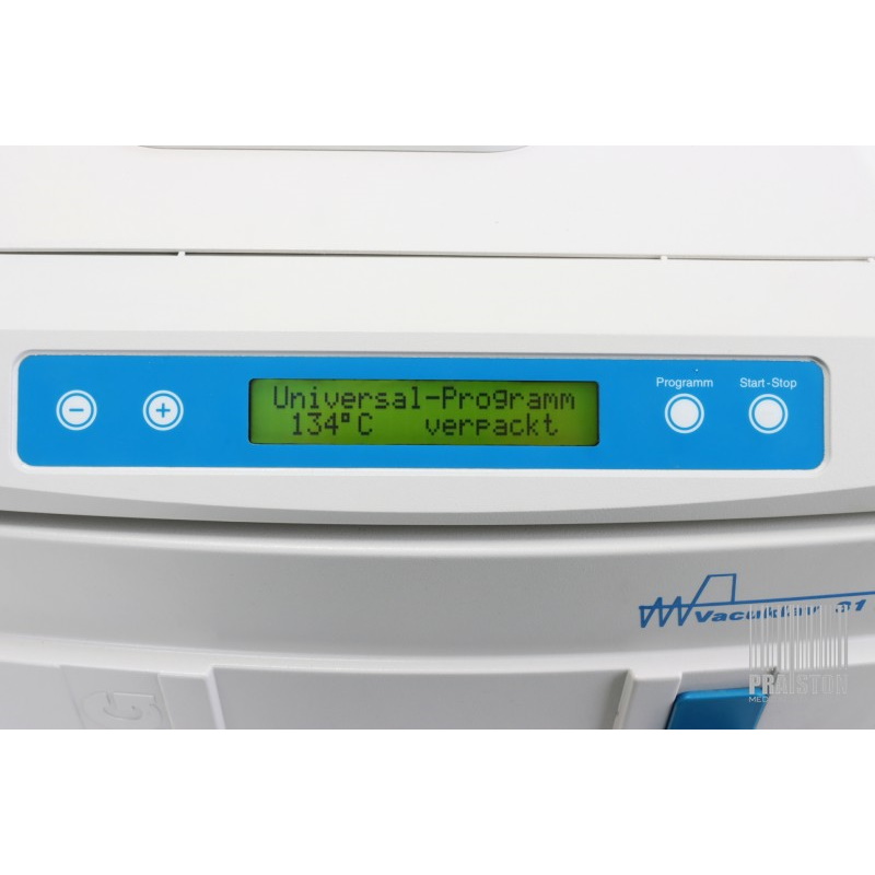 Sterylizatory parowe małe używane B/D Melag Vacuklav 31-B - Praiston rekondycjonowany