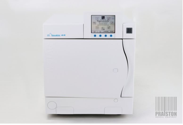 Sterylizatory parowe małe używane B/D Melag Vacuklav 40-B - Praiston rekondycjonowany