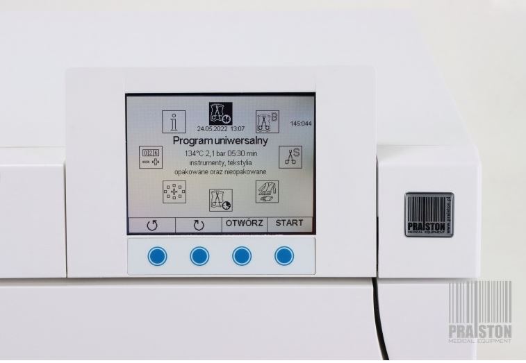 Sterylizatory parowe małe używane B/D Melag Vacuklav 40-B - Praiston rekondycjonowany