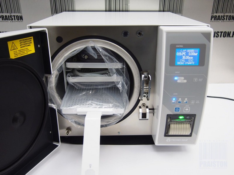 Sterylizatory parowe małe używane B/D Tecno-Gaz Hydra - Praiston rekondycjonowany