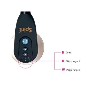 Stetoskopy elektroniczne Spirit Medical CK-E600A