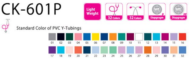 Stetoskopy konwencjonalne Spirit Medical CK-601P Majestic Series