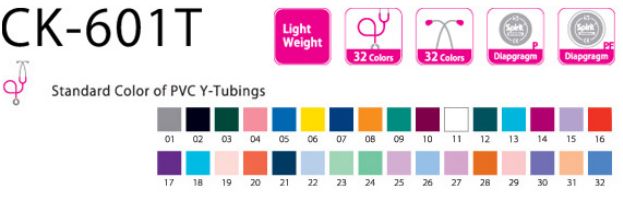 Stetoskopy konwencjonalne Spirit Medical CK-601T Majestic Series