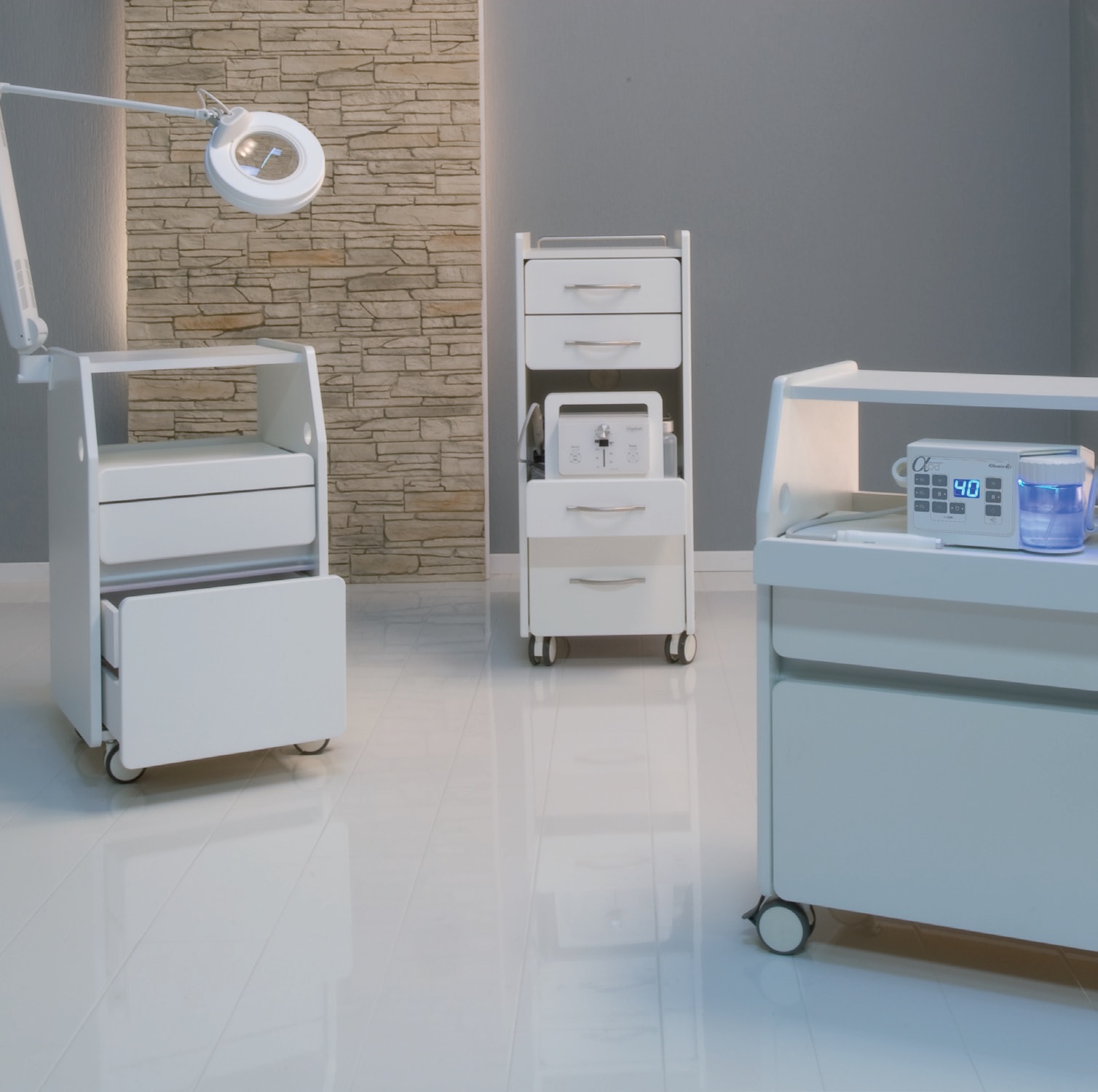 Stoliki kosmetyczne - asystory GHARIENI GL