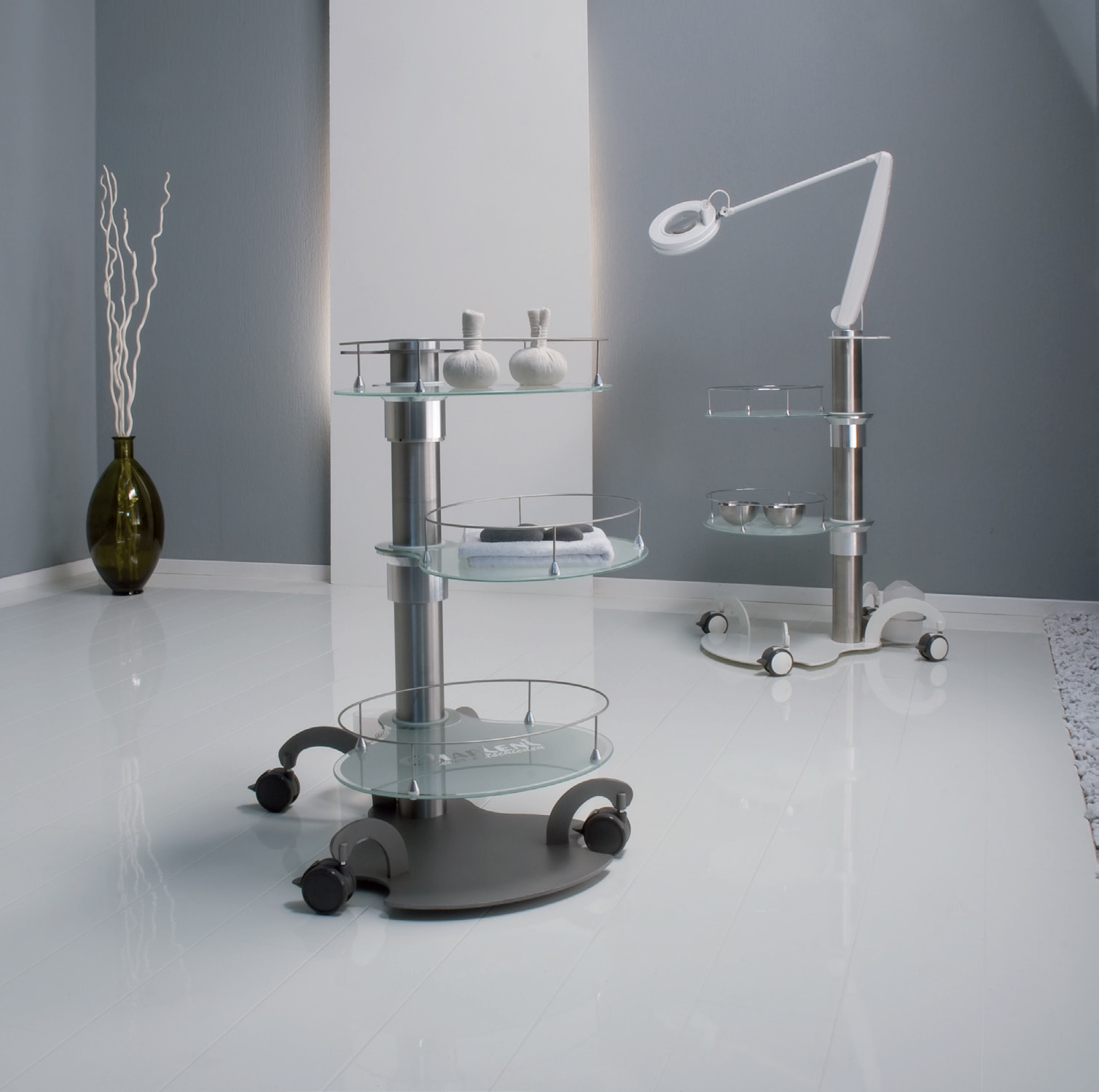 Stoliki kosmetyczne - asystory GHARIENI GLASTYLE