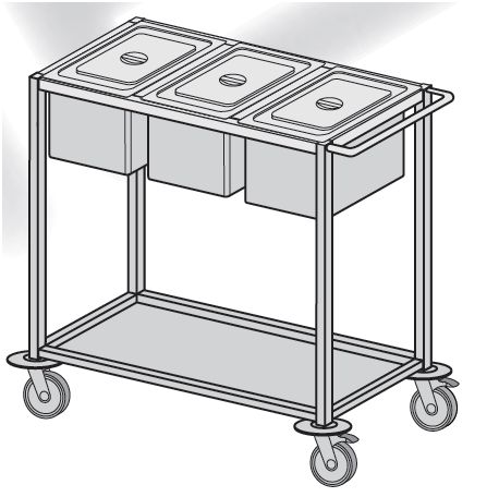Stoliki na instrumenty - asystory TRIBO SK 7103/01