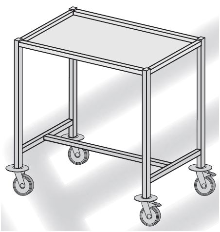 Stoliki na instrumenty - asystory TRIBO SK 7111Z/02