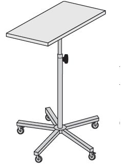 Stoliki na instrumenty - asystory TRIBO SK 8143/01