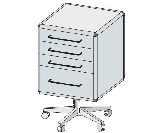 Stoliki na instrumenty - asystory TRIBO typ 7202