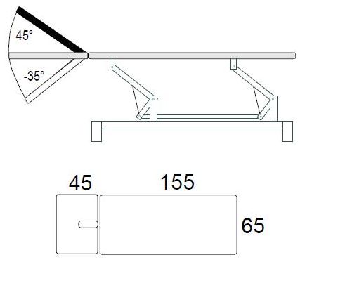 Stoły do masażu Klaus Stolzenberg ErgoS_Classic Plus