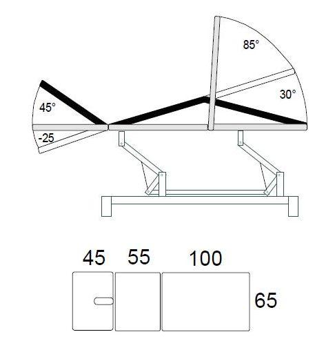 Stoły do masażu Klaus Stolzenberg ErgoS_Osteo