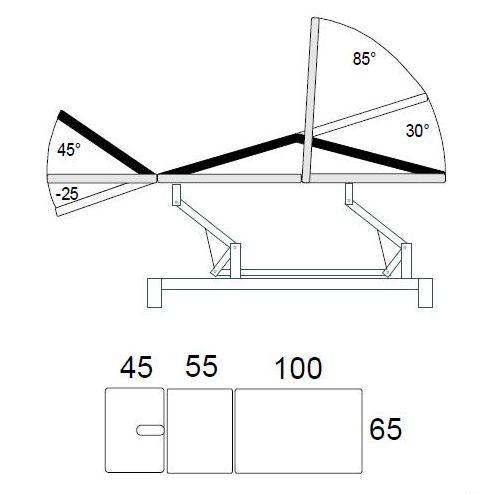 Stoły do masażu Klaus Stolzenberg ErgoS_Therpie Plus