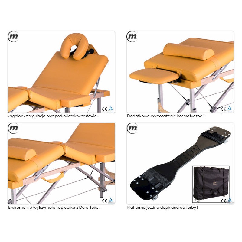 Stoły do masażu MOV Cosmo Alu