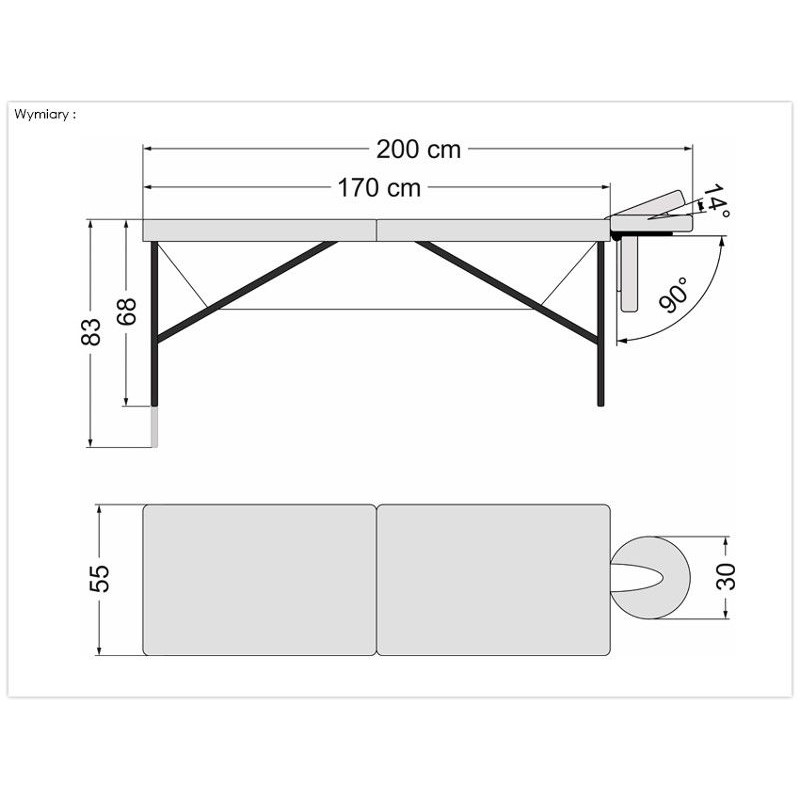 Stoły do masażu MOV Lite Sport