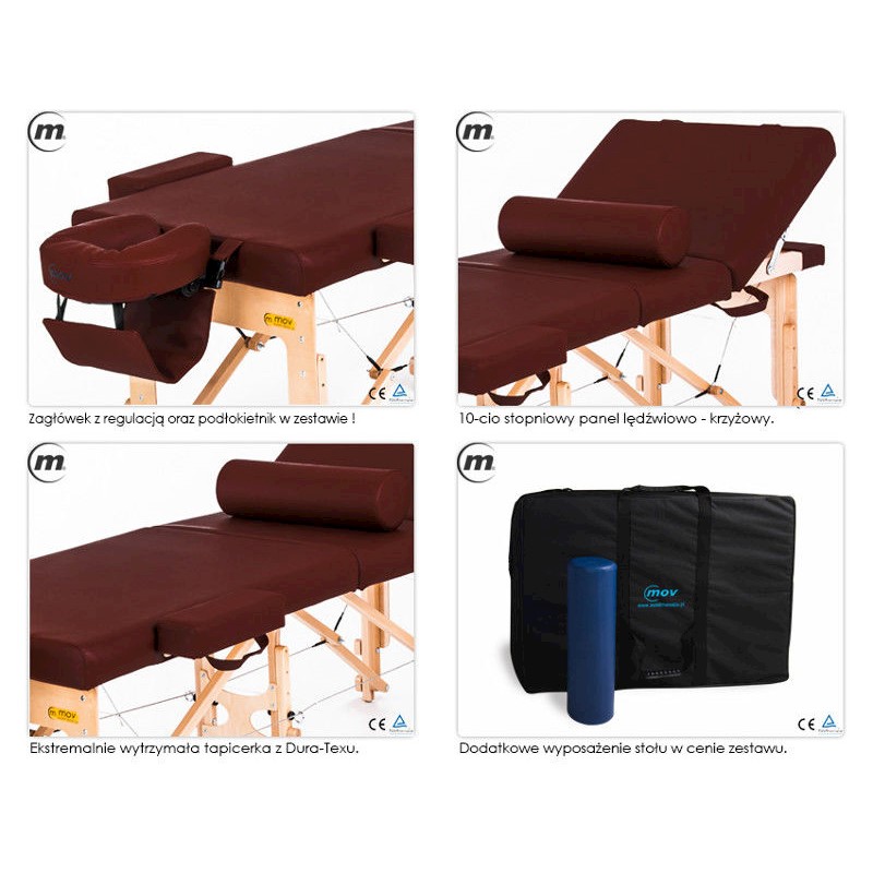 Stoły do masażu MOV Reflex Ultra