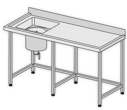 Stoły do opatrunków gipsowych TRIBO SK 2001/01