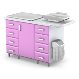 Stoły do pielęgnacji niemowląt - przewijaki TECH-MED Sp. z o.o. BP