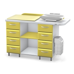 Stoły do pielęgnacji niemowląt - przewijaki TECH-MED Sp. z o.o. BP