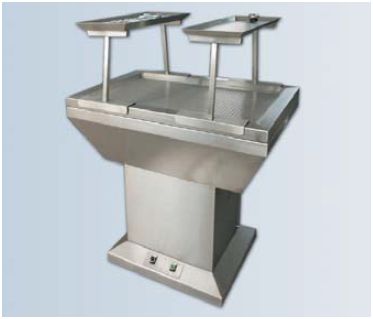 Stoły do selekcjonowania narządów Pathomed Stół pomocniczy do selekcjonowania narządów 1,5 m