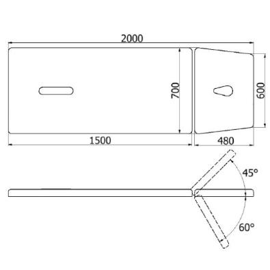 Stoły i leżanki rehabilitacyjne Juventas JSR 1